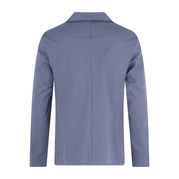 Harmont & Blaine - Giacca blu in tessuto tecnico per uomo | vrq094053582 801 blu