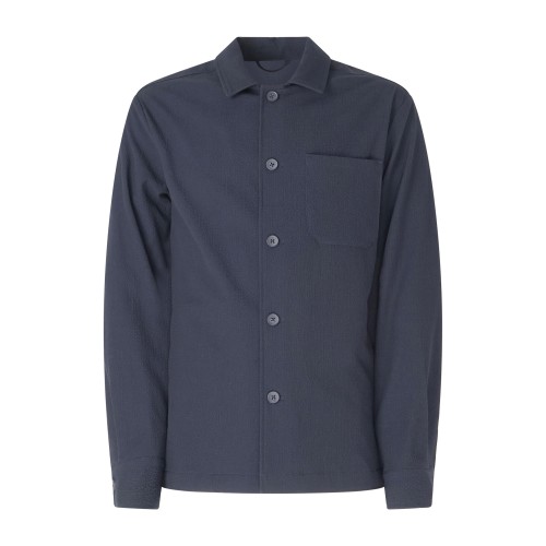 Hamaki-Ho - Giacca blu overshirt per uomo | gbe1647h blu