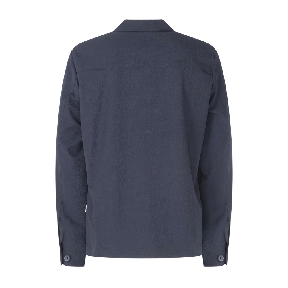 Hamaki-Ho - Giacca blu overshirt per uomo | gbe1647h blu