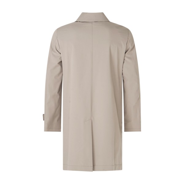 L.B.M. 1911 - Impermeabile beige monopetto in jersey tecnico per uomo | m9345