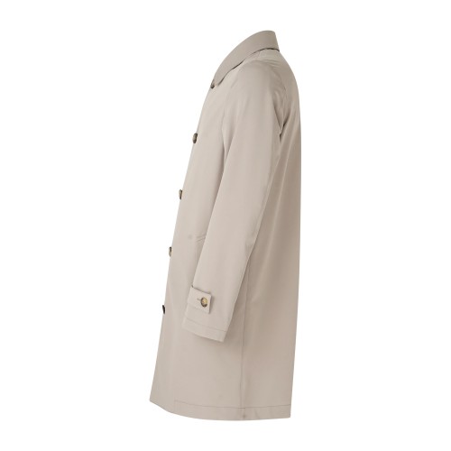 L.B.M. 1911 - Impermeabile beige monopetto in jersey tecnico per uomo | m9345 2