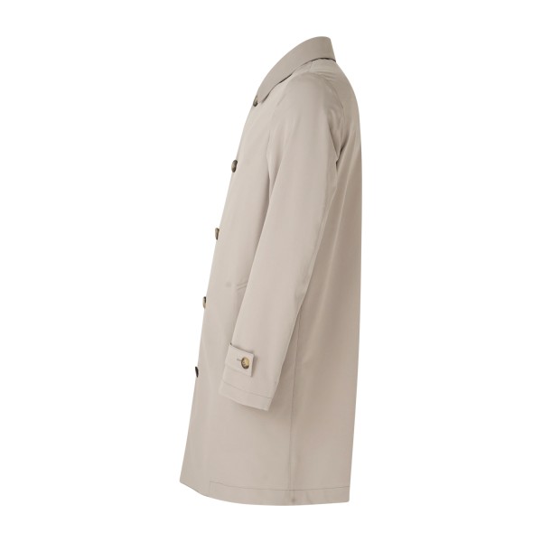 L.B.M. 1911 - Impermeabile beige monopetto in jersey tecnico per uomo | m9345