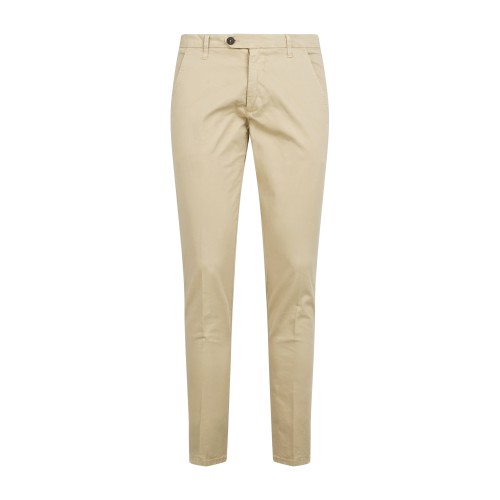 Roy Roger's - Pantalone beige New Rolf tasca a filo per uomo | rru013c9250112