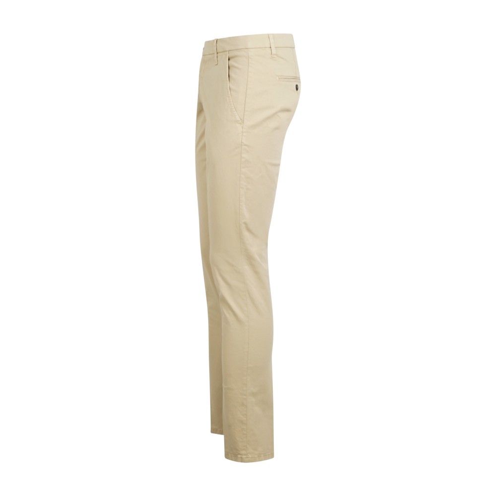 Roy Roger's - Pantalone beige New Rolf tasca a filo per uomo | rru013c9250112