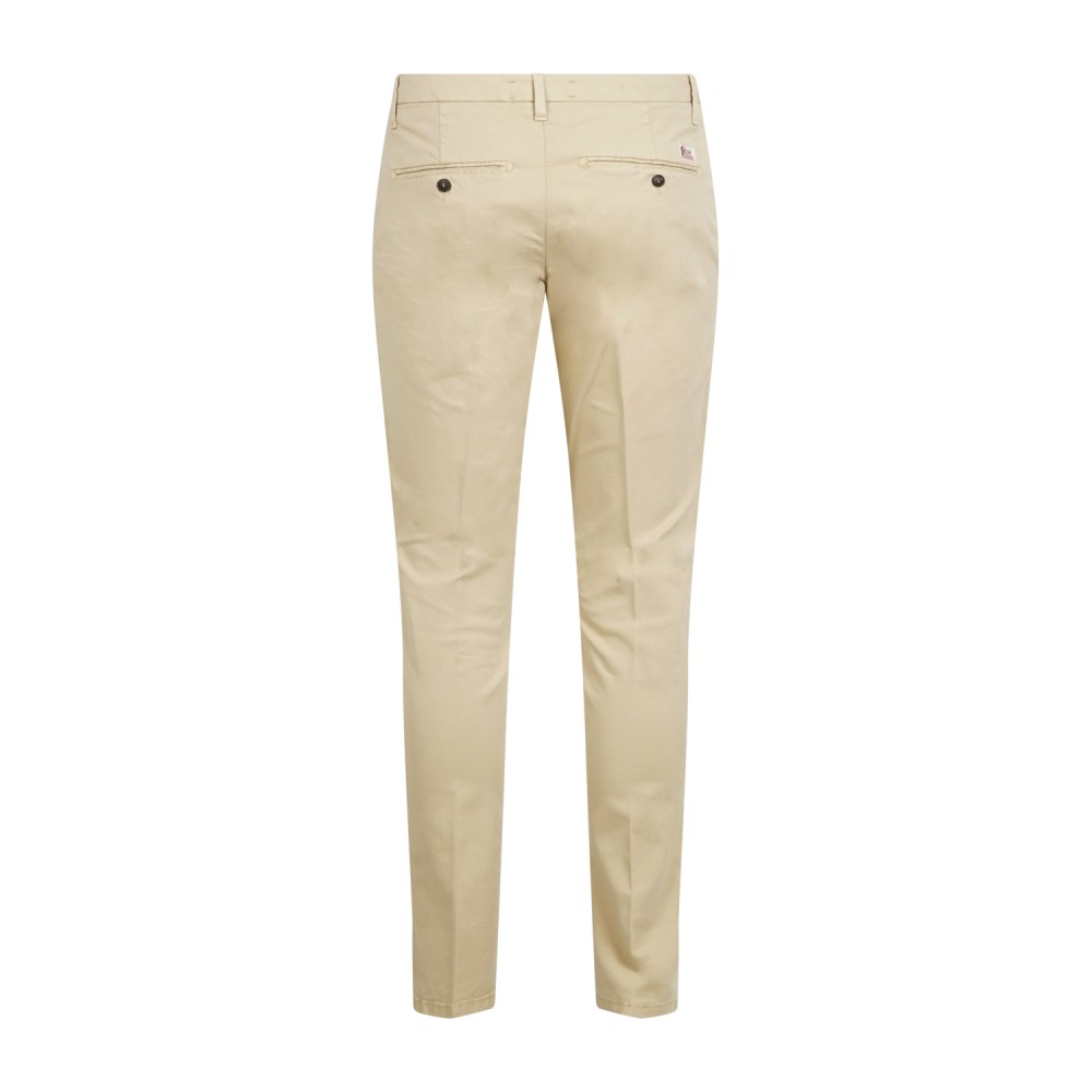 Roy Roger's - Pantalone beige New Rolf tasca a filo per uomo | rru013c9250112