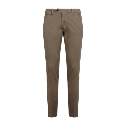 Roy Roger's - Pantalone marrone New Rolf tasca a filo per uomo | rru013c9250112