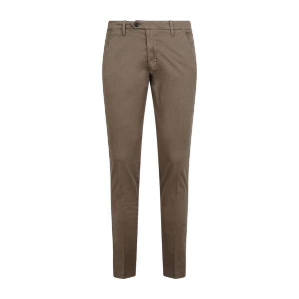 Roy Roger's - Pantalone marrone New Rolf tasca a filo per uomo | rru013c9250112