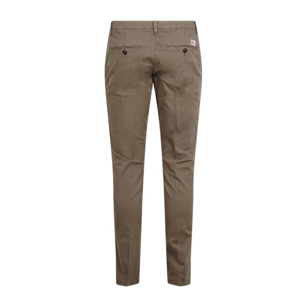 Roy Roger's - Pantalone marrone New Rolf tasca a filo per uomo | rru013c9250112