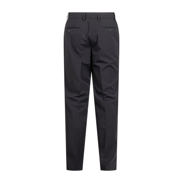 L.B.M. 1911 - Pantalone nero ED con elastico in vita e coulisse con pence in