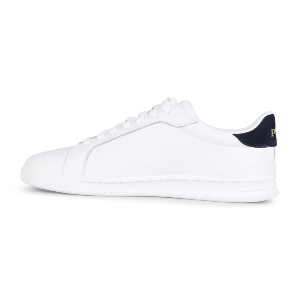 Polo Ralph Lauren - Sneakers bianca Heritage Court II in pelle per uomo |