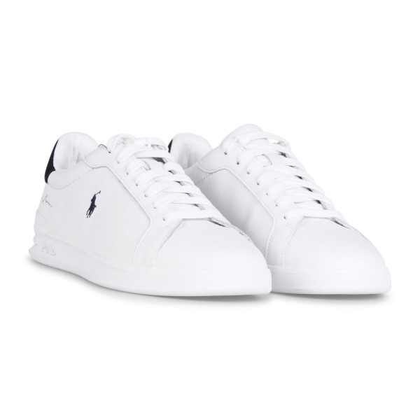 Polo Ralph Lauren - Sneakers bianca Heritage Court II in pelle per uomo |