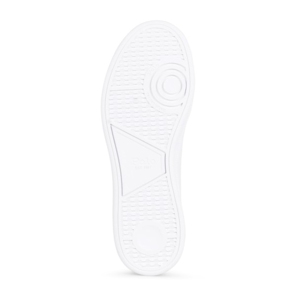 Polo Ralph Lauren - Sneakers bianca Heritage Court II in pelle per uomo |