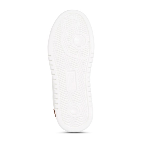 Polo Ralph Lauren - Sneakers bianca RLite Court in pelle martellata per uomo |