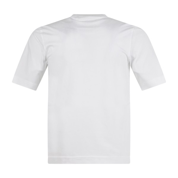 Hamaki-Ho - T-shirt bianca manica corta in cotone per uomo | tc307h bianco