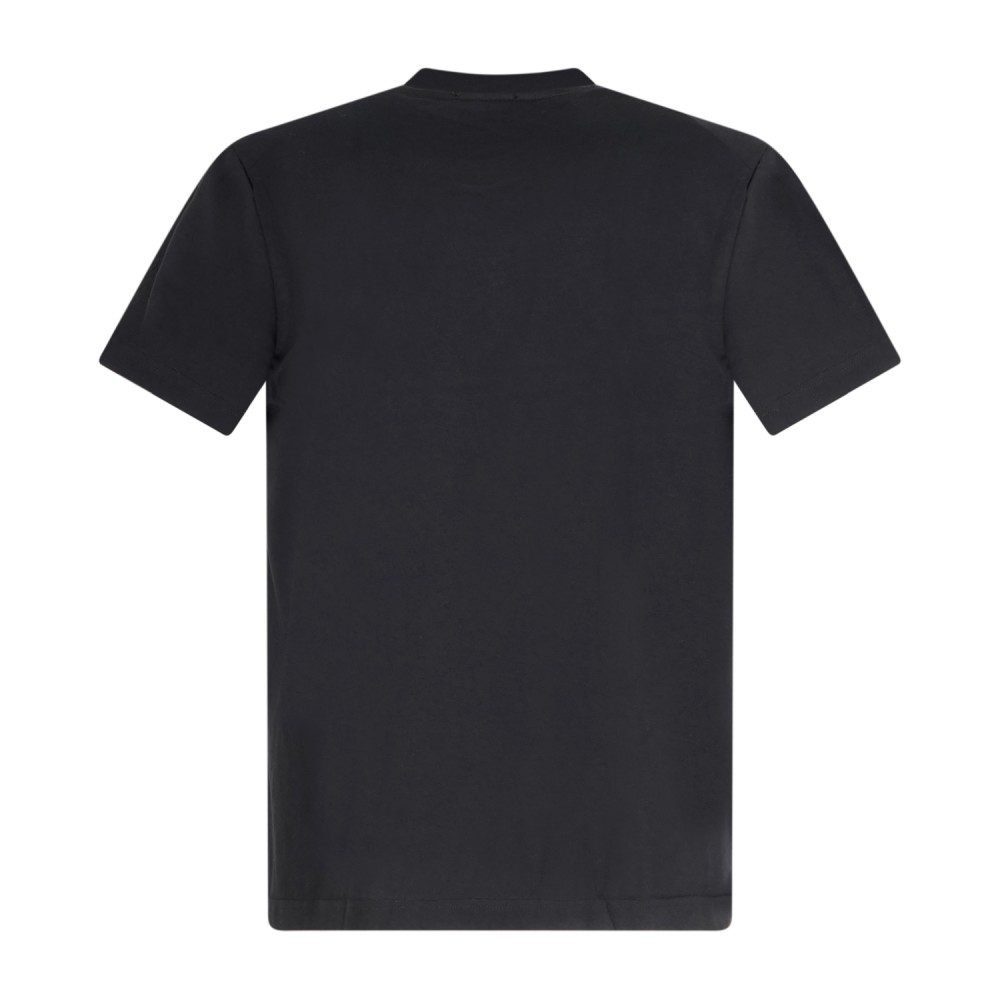 Dsquared2 - T-shirt nera manica corta con stampa logo over fit per uomo |