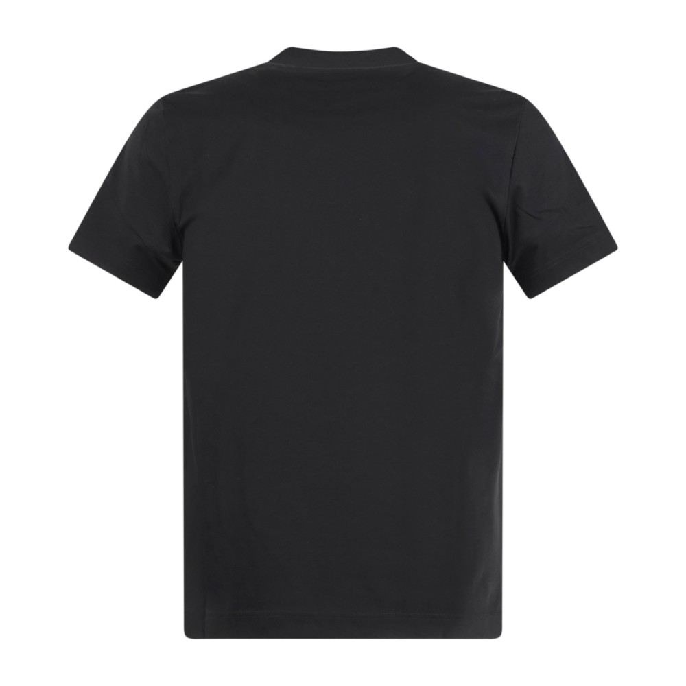 Hamaki-Ho - T-shirt nera manica corta in cotone per uomo | tc307h nero