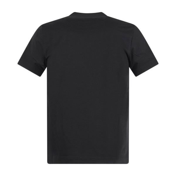 Hamaki-Ho - T-shirt nera manica corta in cotone per uomo | tc307h nero