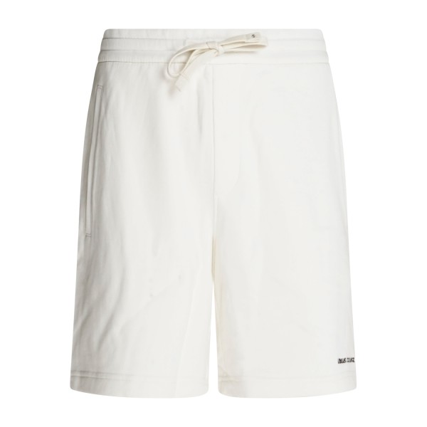 Armani Exchange - Bermuda bianca con vita elasticizzata e coulisse per uomo |