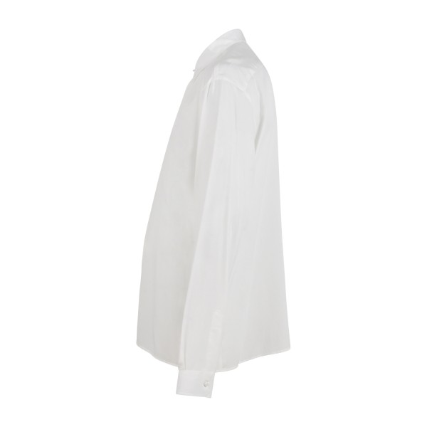 Marsem - Camicia bianca manica lunga in viscosa per uomo | co11s t120 011 burro