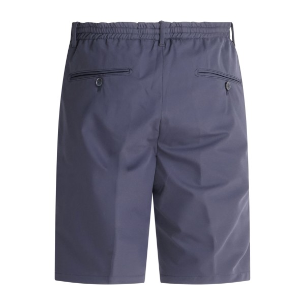 Briglia 1949 - Bermuda blu Olbiap con elastico in vita e laccetti in tessuto