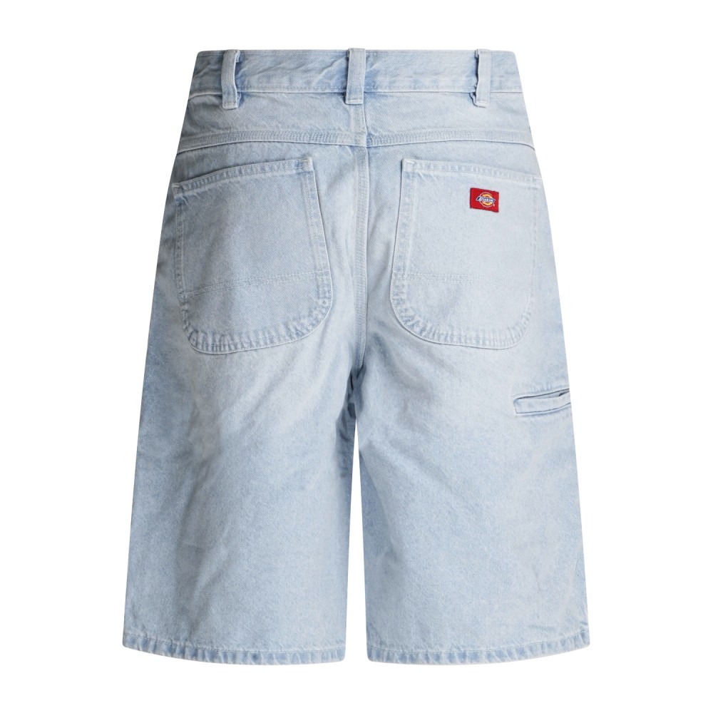 Dickies - Bermuda denim chiaro 958 13 relaxed fit e tasca sulla gamba per uomo