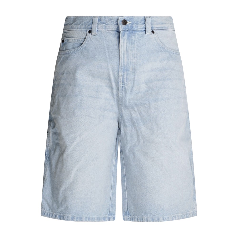 Dickies - Bermuda denim chiaro 958 13 relaxed fit e tasca sulla gamba per uomo