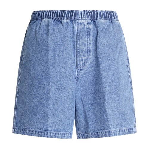 Obey - Bermuda denim medio Easy con vita elasticizzata relaxed fit per uomo |
