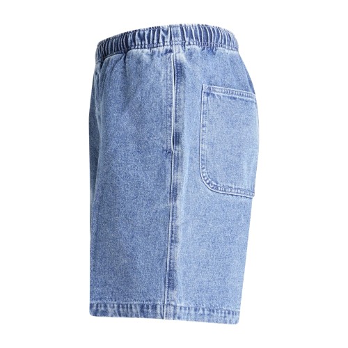 Obey - Bermuda denim medio Easy con vita elasticizzata relaxed fit per uomo | 2