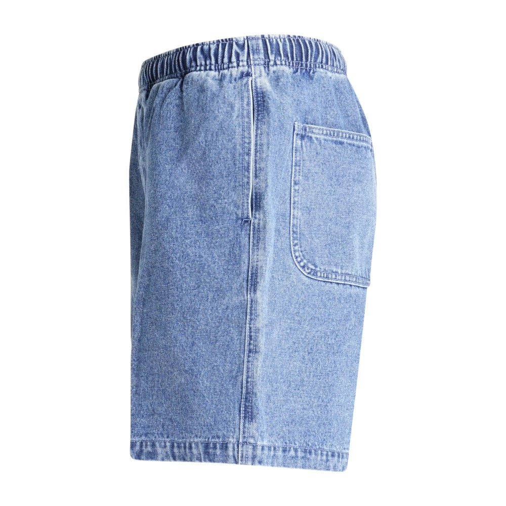 Obey - Bermuda denim medio Easy con vita elasticizzata relaxed fit per uomo |