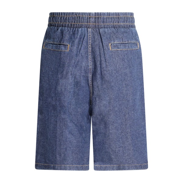 Richmond X - Bermuda denim Moropo con patch logo sul fronte per uomo |