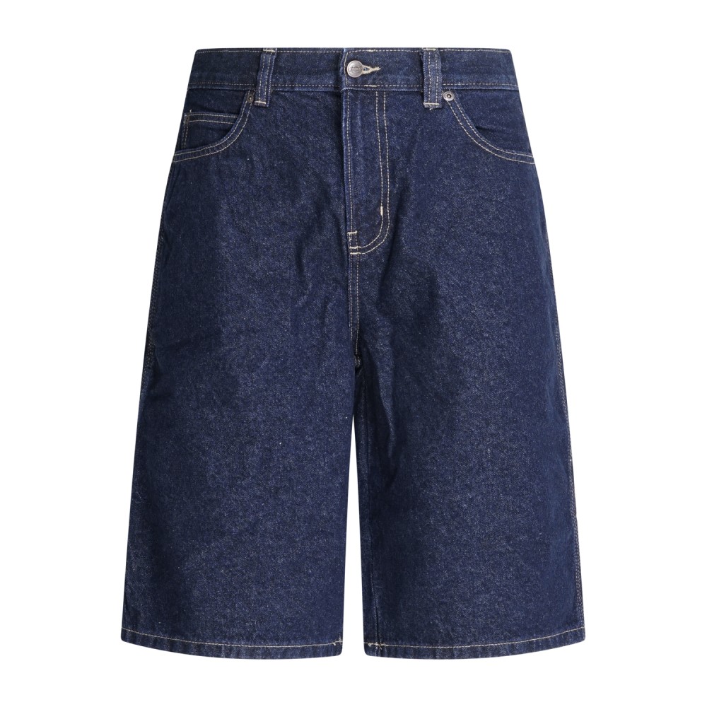 Dickies - Bermuda denim scuro 958 13 relaxed fit e tasca sulla gamba per uomo |