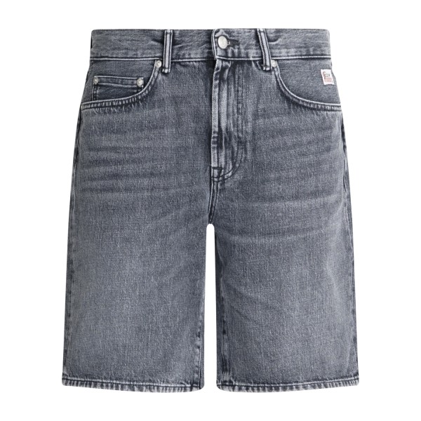 Roy Roger's - Bermuda nera 5 tasche relaxed fit per uomo | rsc010n1263182 c0998