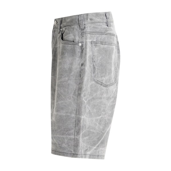 Obey - Bermuda nera Bigwig 5 tasche baggy fit per uomo | 172100107 bwa