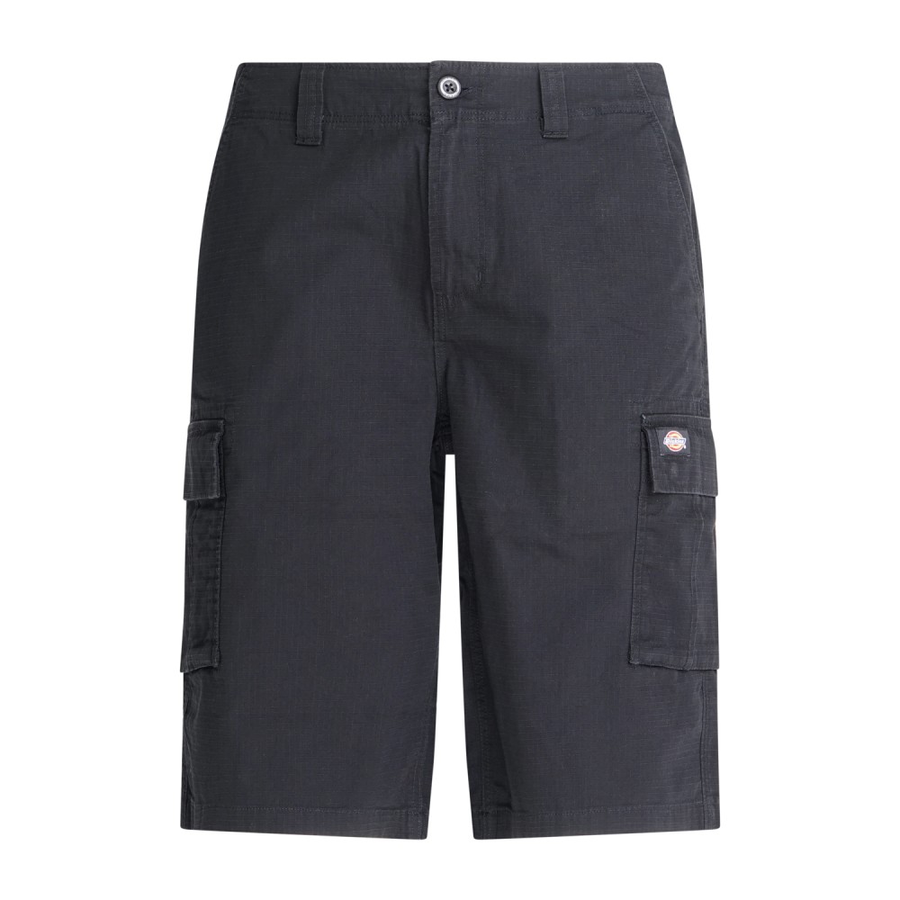 Dickies - Bermuda nera Eagle bend cargo regular fit per uomo | dk0a89efblk1