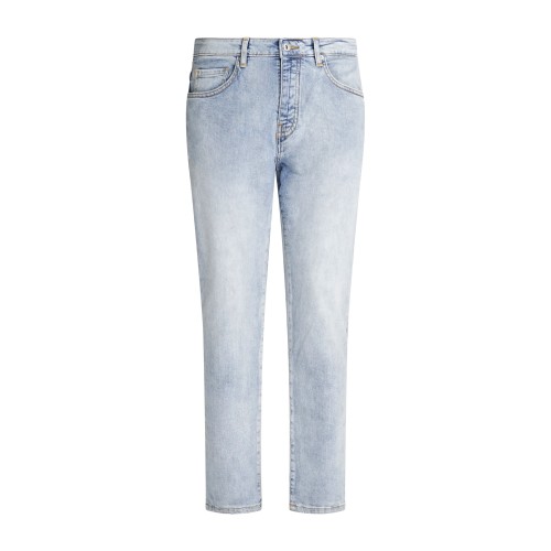 Hamaki-Ho - Jeans denim chiaro 5 tasche slim fit per uomo | pje1813h denim