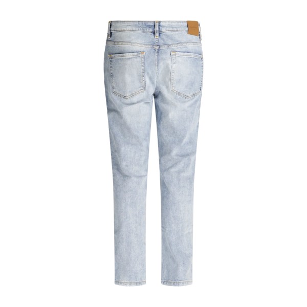 Hamaki-Ho - Jeans denim chiaro 5 tasche slim fit per uomo | pje1813h denim