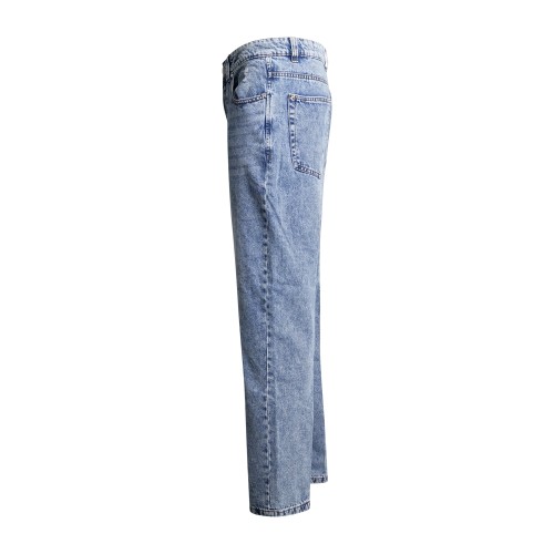 Richmond X - Jeans denim chiaro Sillia 5 tasche con rotture straight fit per 2