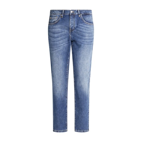 Hamaki-Ho - Jeans denim medio 5 tasche slim fit per uomo | pje1812h denim