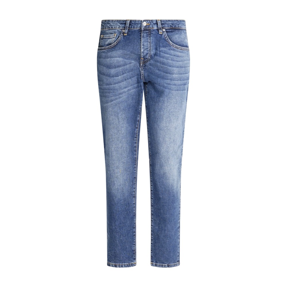 Hamaki-Ho - Jeans denim medio 5 tasche slim fit per uomo | pje1812h denim