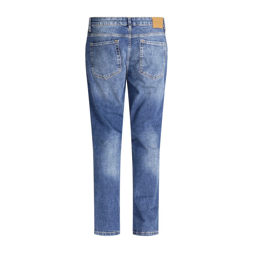 Hamaki-Ho - Jeans denim medio 5 tasche slim fit per uomo | pje1812h denim