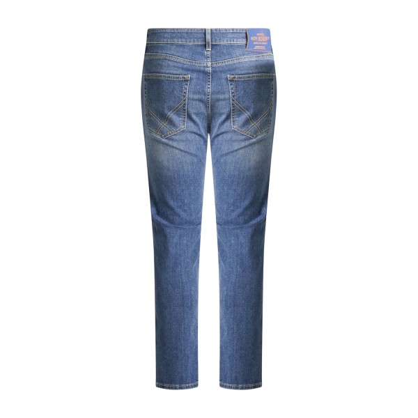 Roy Roger's - Jeans denim medio 517 Travor 5 tasche slim fit per uomo |