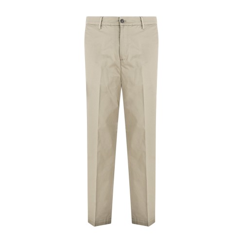 Roy Roger's - Pantalone beige Chino Starck tasca a filo per uomo |
