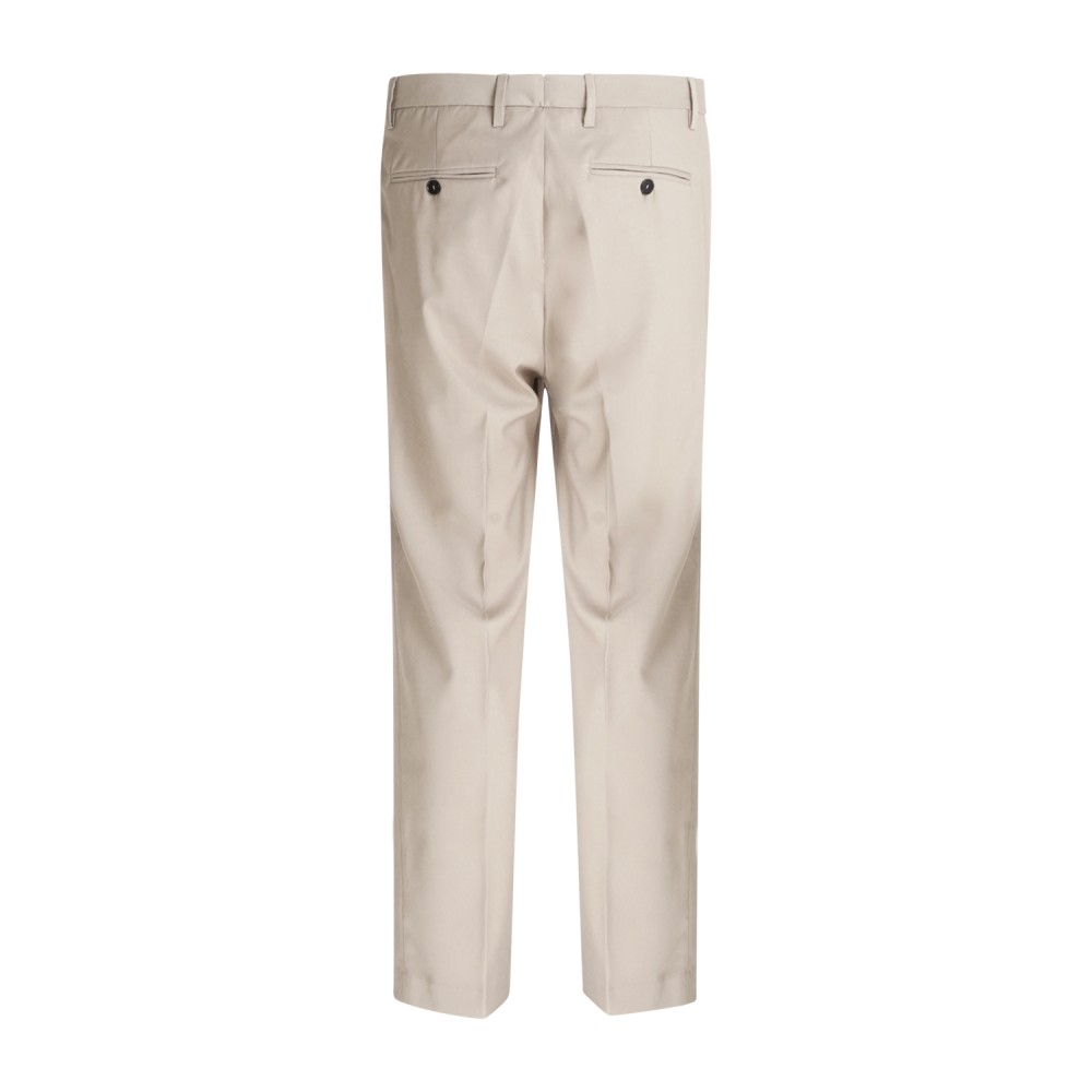 I'm Brian - Pantalone beige con fondo palazzo per uomo | pa3683 taupe
