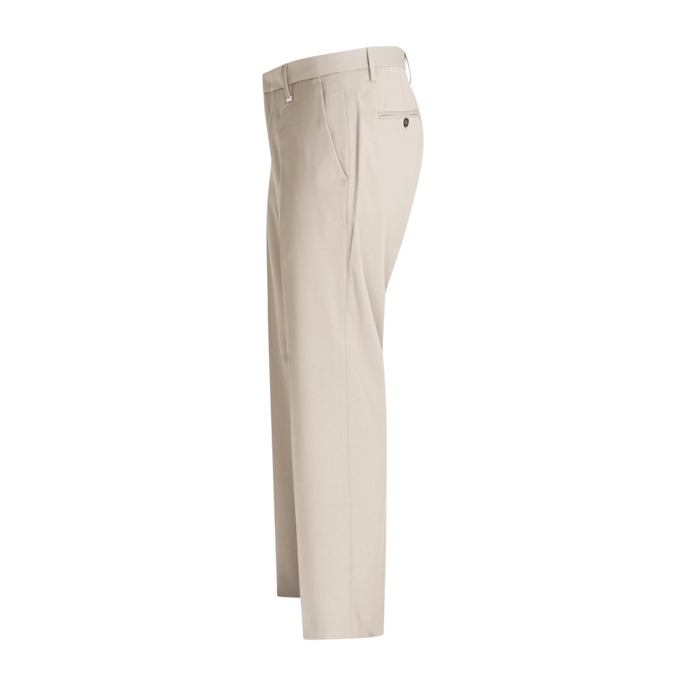 I'm Brian - Pantalone beige con fondo palazzo per uomo | pa3683 taupe