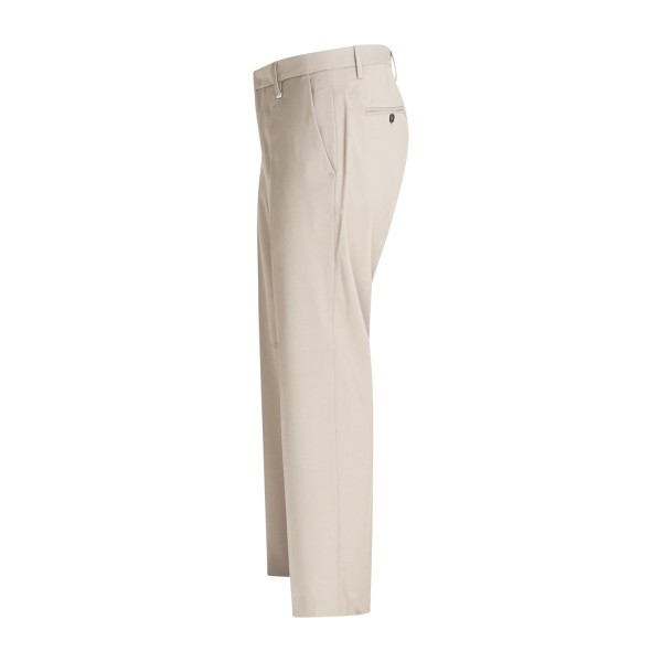 I'm Brian - Pantalone beige con fondo palazzo per uomo | pa3683 taupe