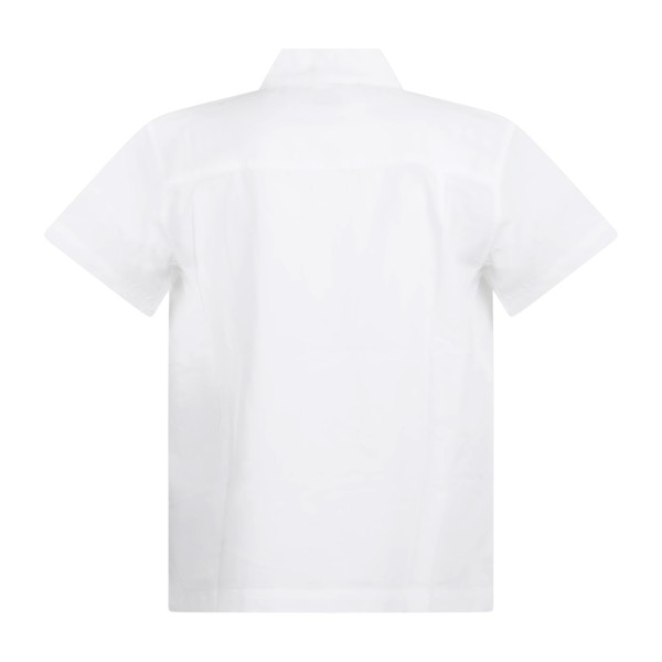 Obey - Camicia bianca Cliff maniche corte con stampa siligrafica sul fronte per