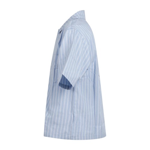 Dickies - Camicia celeste Venedocia maniche corte a righe per uomo | 2