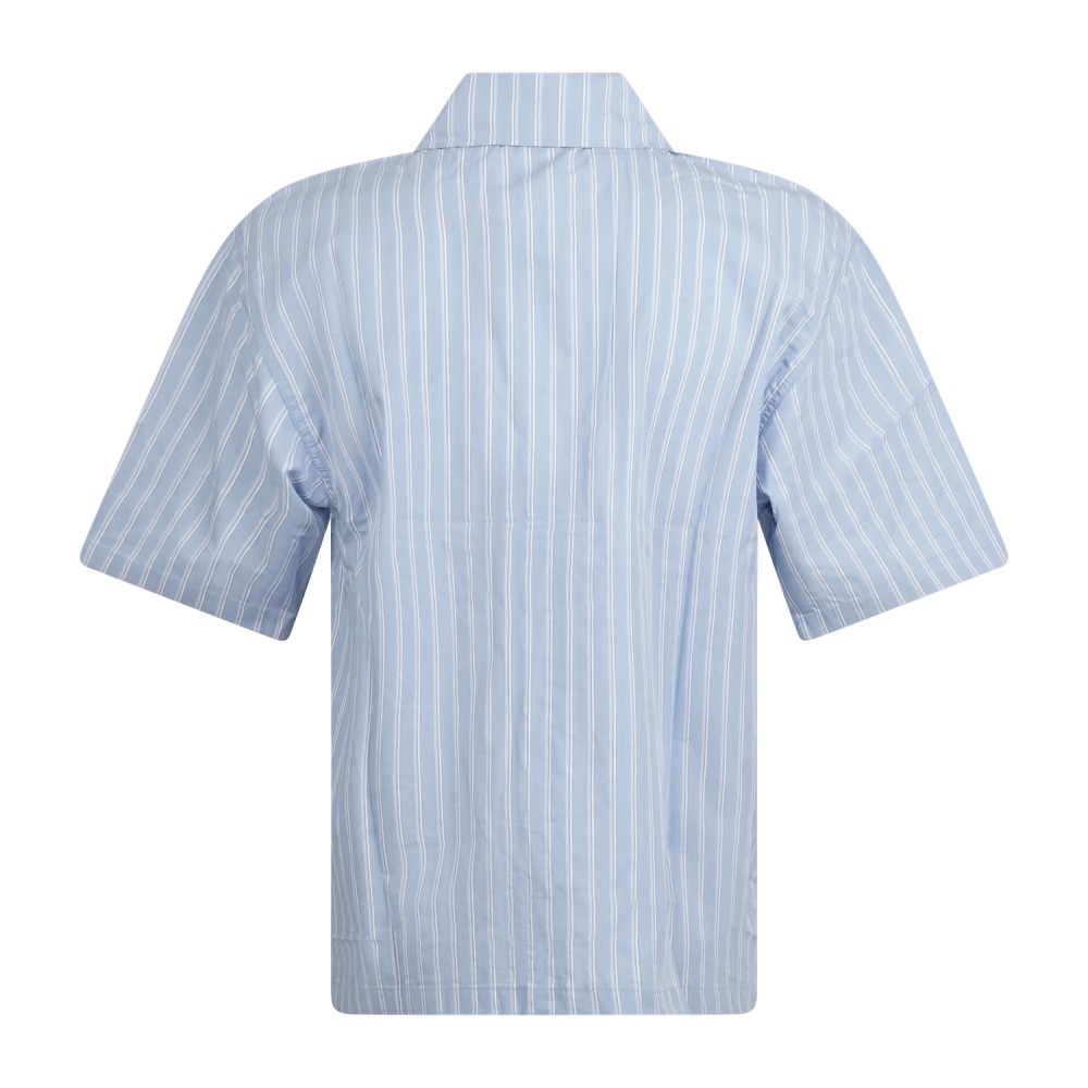 Dickies - Camicia celeste Venedocia maniche corte a righe per uomo |