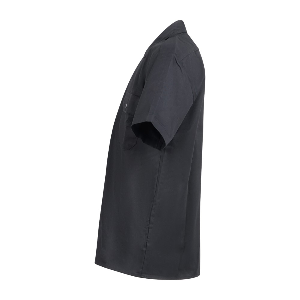 Dickies - Camicia nera maniche corte con doppio tascino sul petto per uomo |