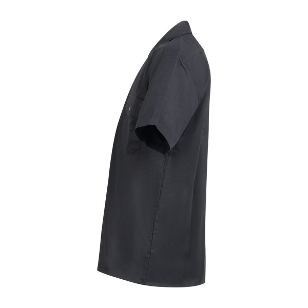 Dickies - Camicia nera maniche corte con doppio tascino sul petto per uomo |